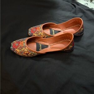 Sputnik brand Khussa Multicolor Women's Shoes